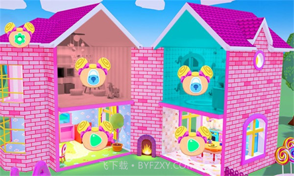 芭比梦幻公主屋截图2 芭比梦幻公主屋截图2