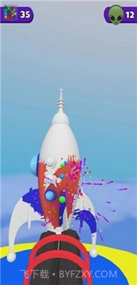 油漆球冲刺截图2