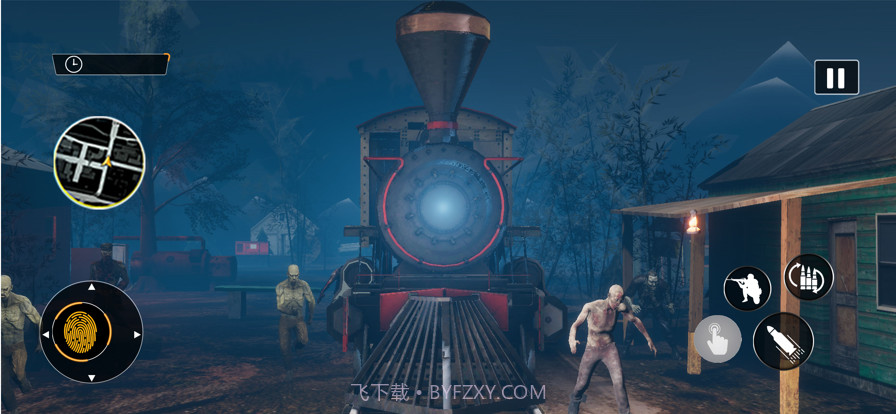 怪物火车恐怖逃脱截图1