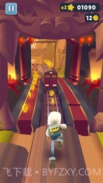 地铁跑酷春节版本2024截图1 地铁跑酷春节版本2024截图1
