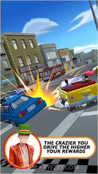 疯狂出租车:都市狂奔截图2 疯狂出租车:都市狂奔截图2