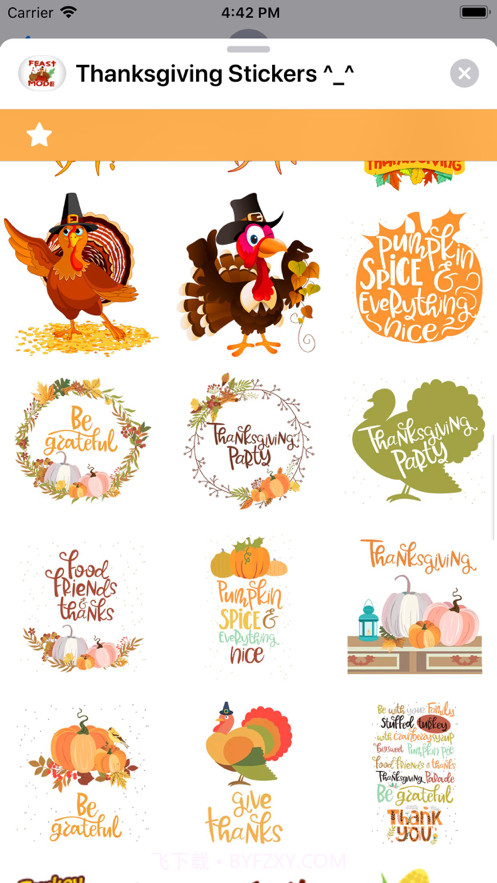ThanksgivingStickers^_^截图8