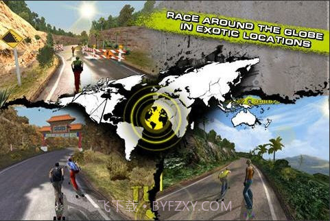 极限滑板(Downhill Xtreme)截图2 极限滑板(Downhill Xtreme)截图2