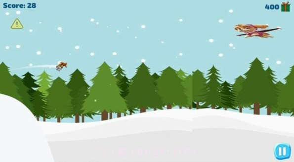 小熊滑雪冒险截图1