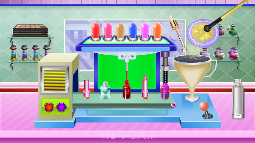 指甲油和口红工厂截图3