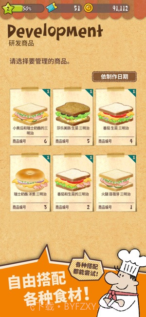 Happy Sandwich Cafe截图3