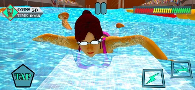 夏季运动游泳比赛截图1 夏季运动游泳比赛截图1