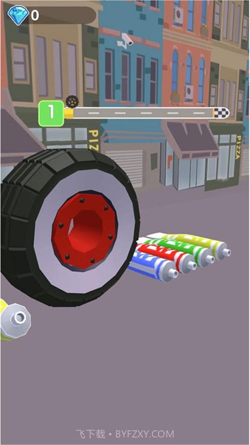 车轮压一压3D截图1