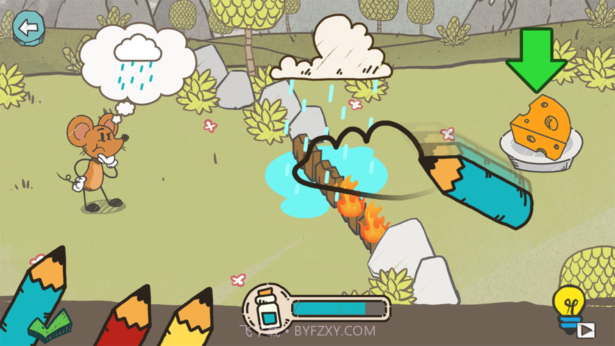 魔法画笔猫与老鼠截图2