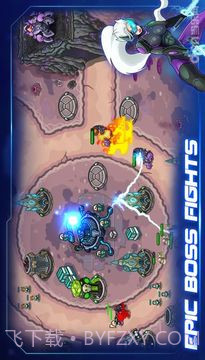 银河塔防:失落星球截图2