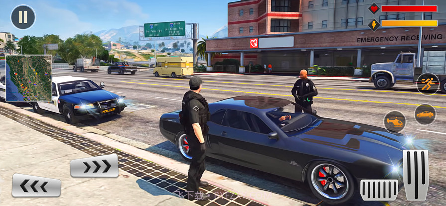 警察模拟器犯罪追逐截图1