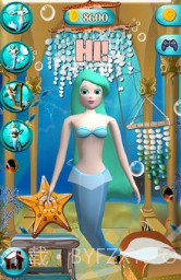 说话的美人鱼哆啦A梦截图2