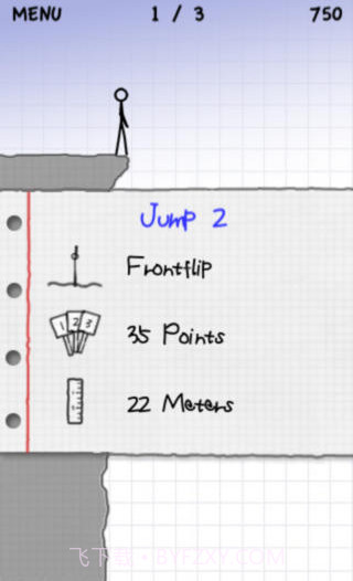 跳水火柴人截图2