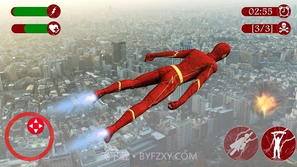 飞行城市绳索英雄截图1