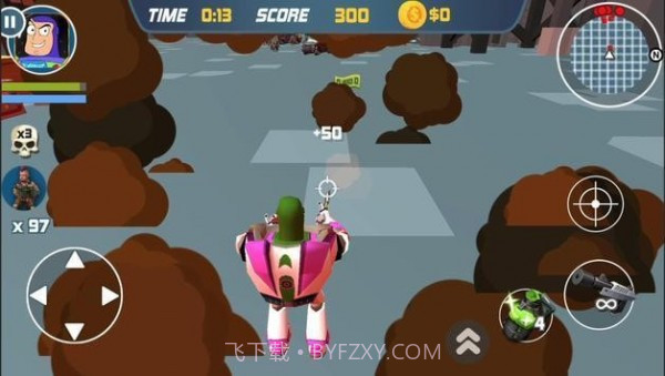 巴斯光年射击玩具截图2