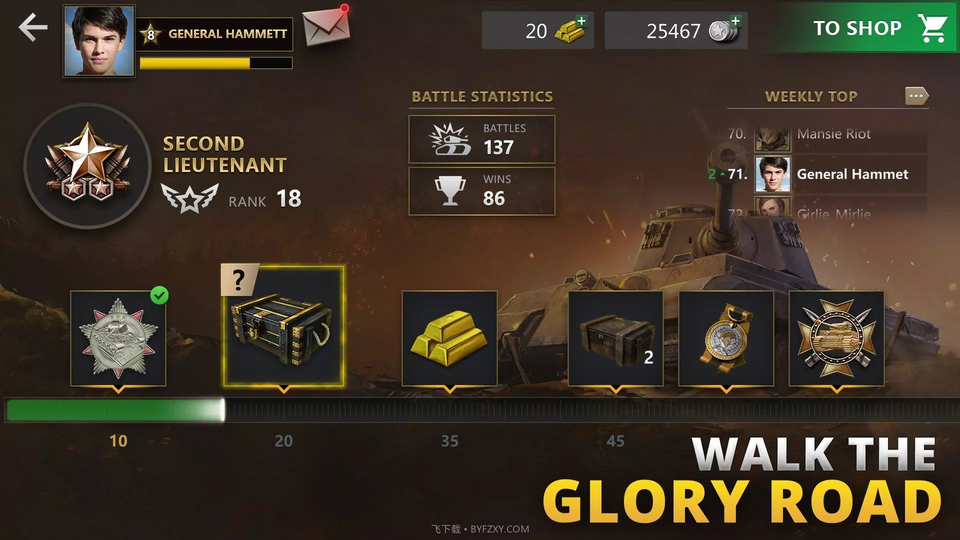 坦克冲锋国际服截图1 坦克冲锋国际服截图1