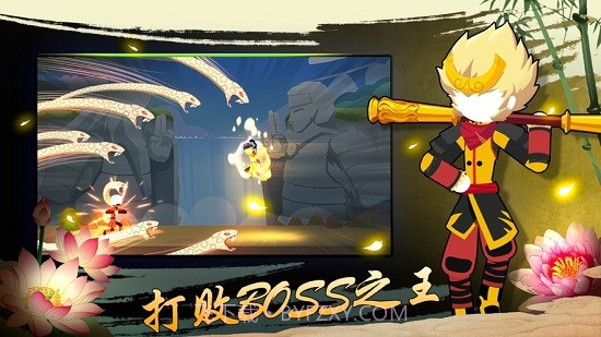 Stick Brawl Shinobi Shadow(火柴人动作格斗)截图1