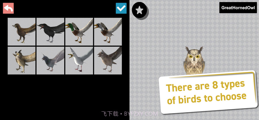 鸟类3D参考截图2 鸟类3D参考截图2