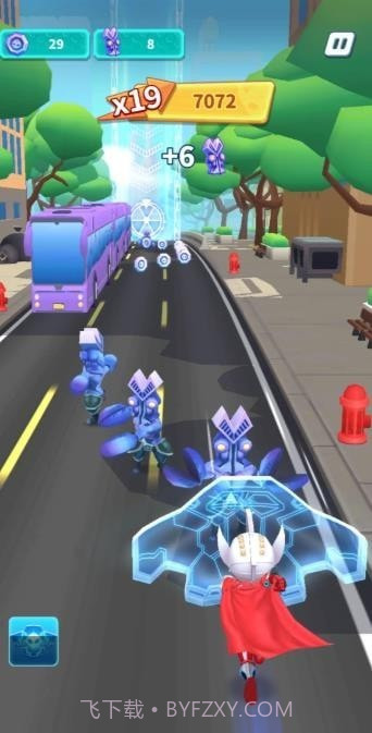 奥特超人百变跑酷截图2