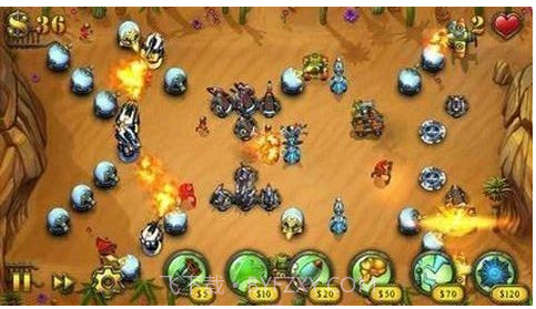 坚守阵地 Fieldrunners截图3