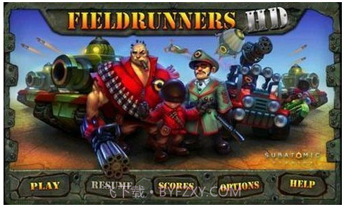 坚守阵地 Fieldrunners截图1