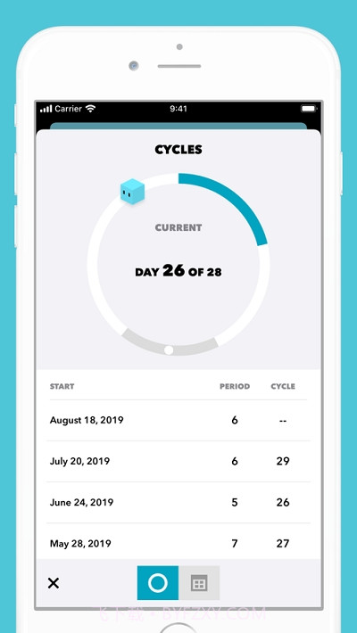 Cube经期记录截图1 Cube经期记录截图1