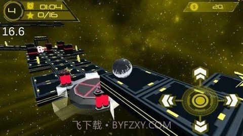 星际滚球（Neon Ball Balance）截图1