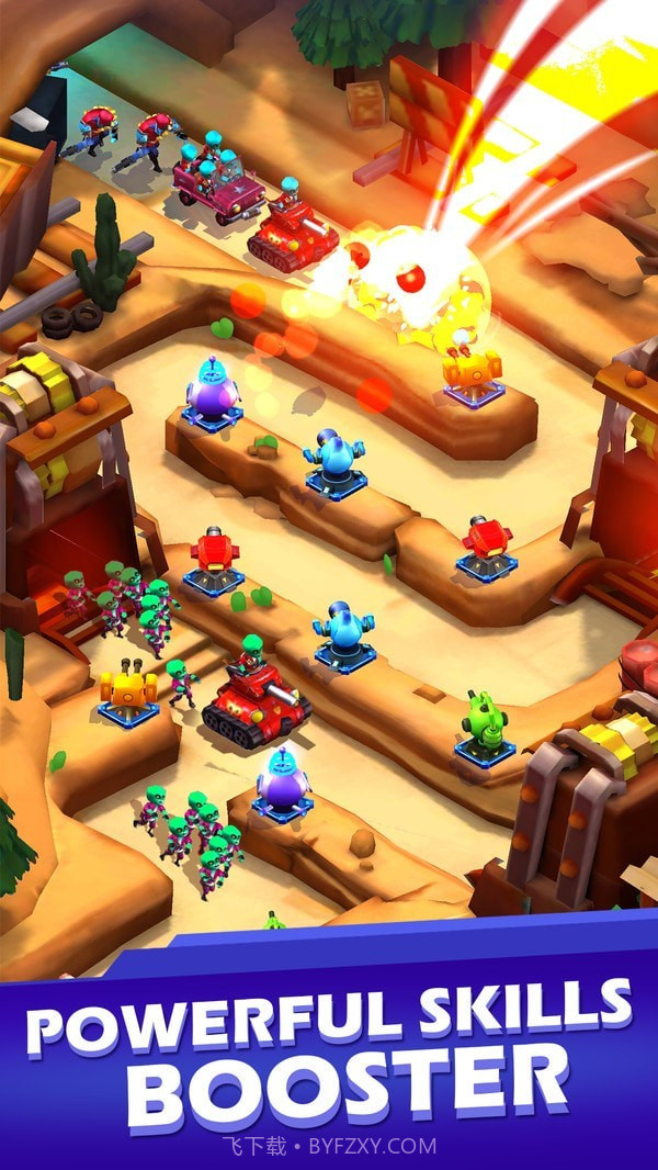 僵尸防御塔防截图2 僵尸防御塔防截图2