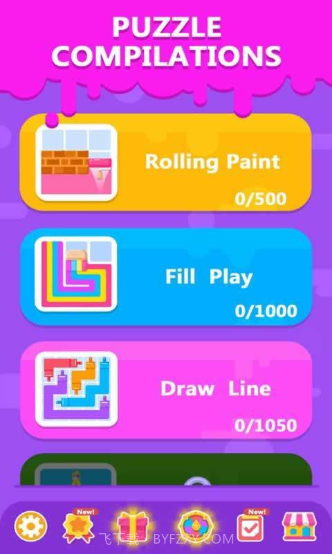 彩色线条的谜题截图3