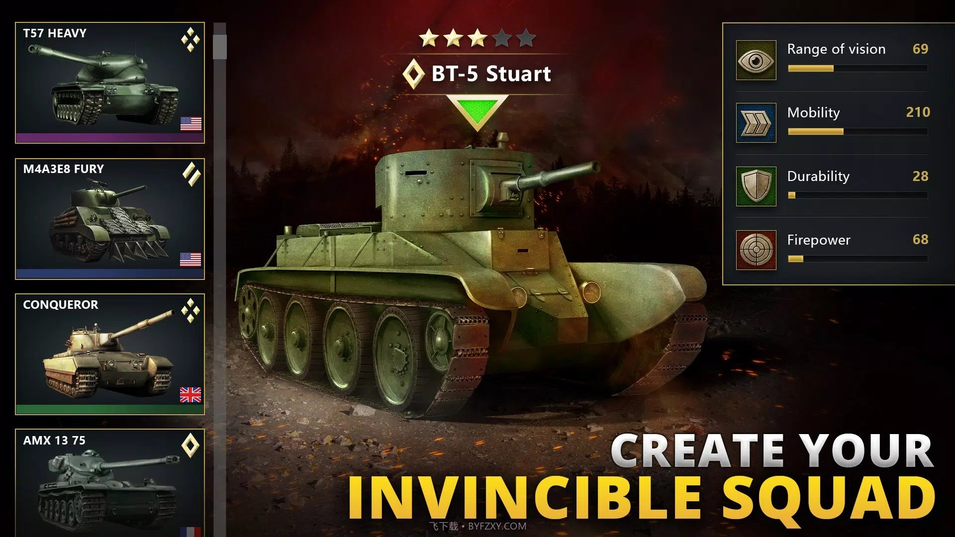 坦克冲锋国际服截图2 坦克冲锋国际服截图2