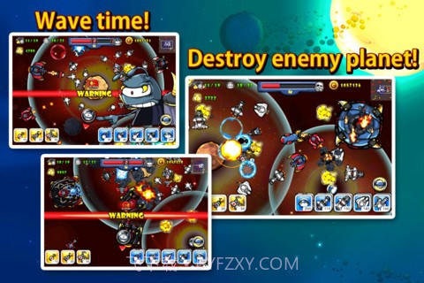卡通防御:空间战争截图5