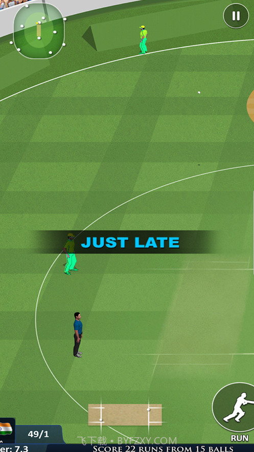 玩现场板球截图2 玩现场板球截图2