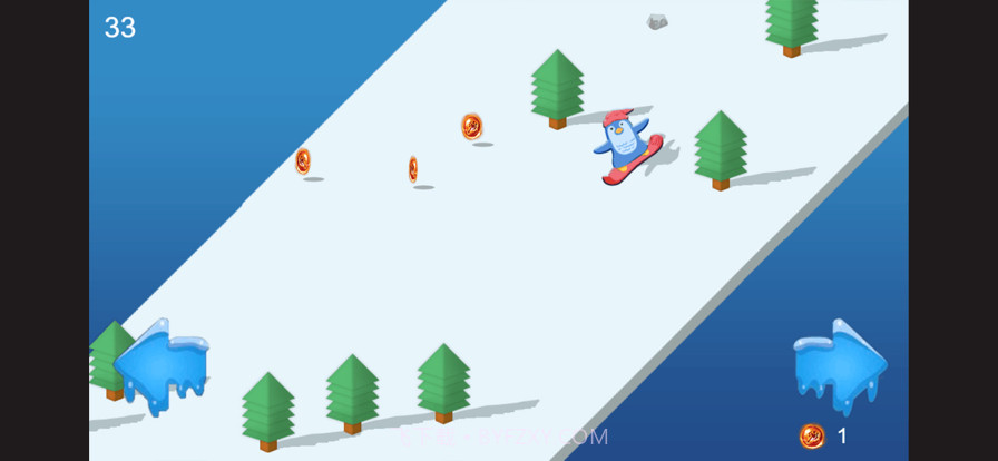 空中飞跃滑雪截图3