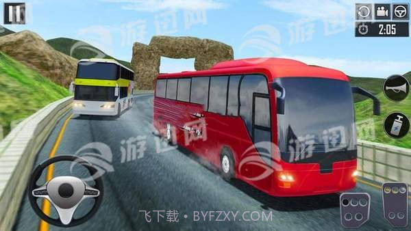 上坡公共汽车行驶截图1 上坡公共汽车行驶截图1