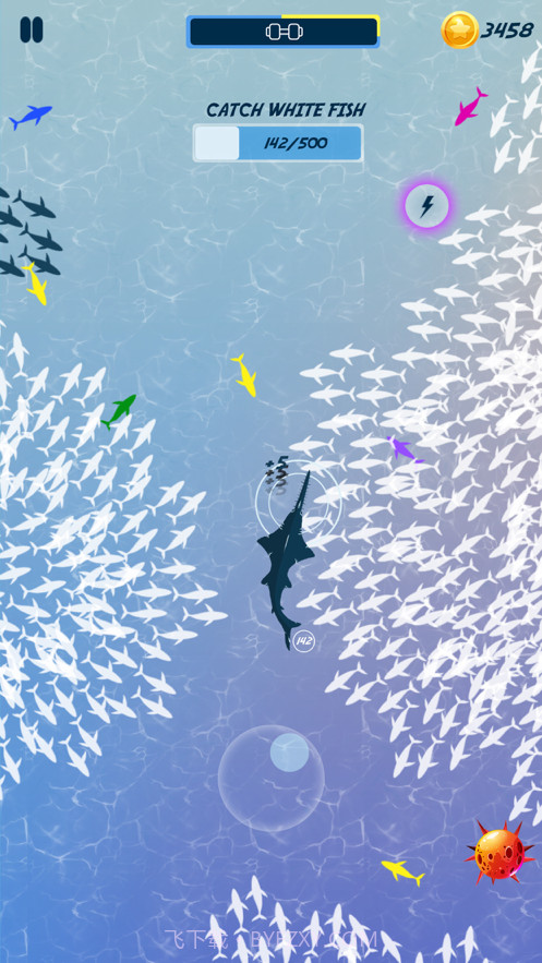 饥饿的鱼喂养和成长截图2 饥饿的鱼喂养和成长截图2