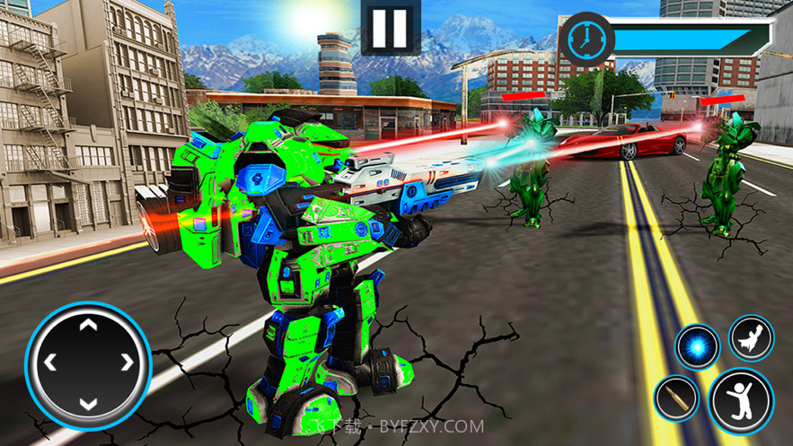 机器人改变射击战争截图1