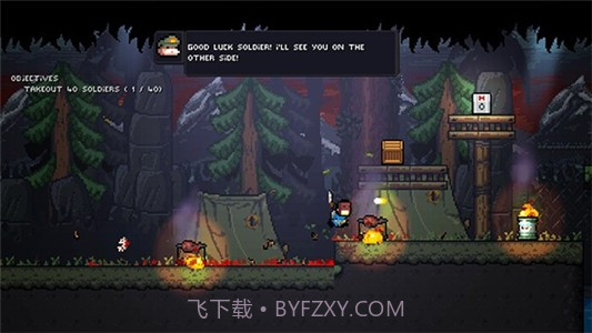 像素魂斗罗无赖战术截图3