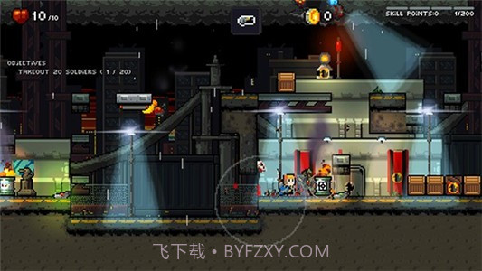 像素魂斗罗无赖战术截图1