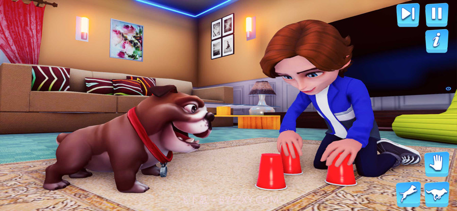 我的狗模拟器:小狗酒店截图4 我的狗模拟器:小狗酒店截图4