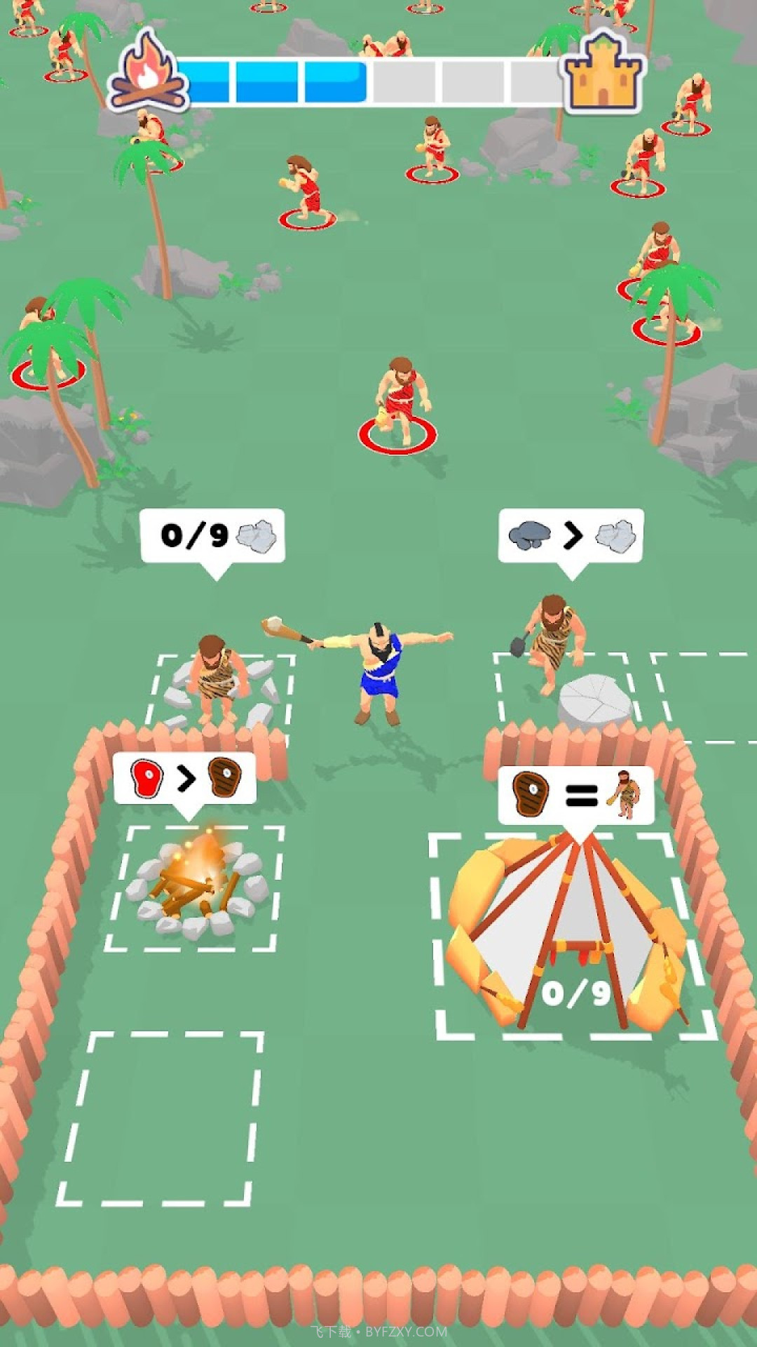 石器纪元战争截图1 石器纪元战争截图1