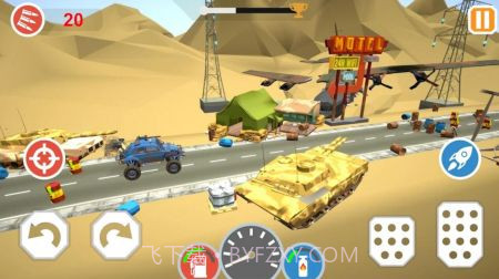 僵尸粉碎驾驶截图1