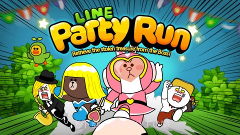 派对跑酷 LINE Party Run截图1