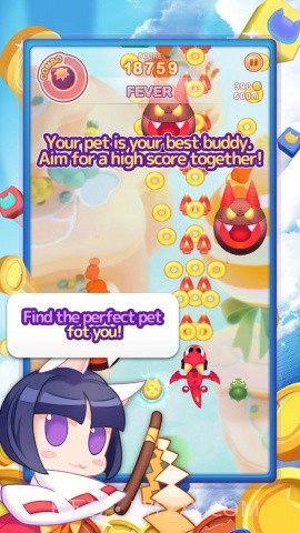 LINE 飞吧！动物们 LINE Fly!截图3