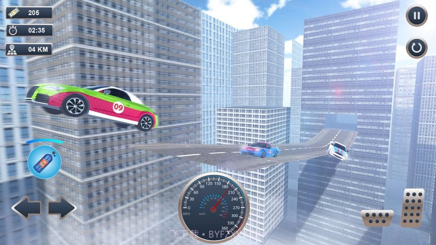 屋顶驾驶极限车截图2