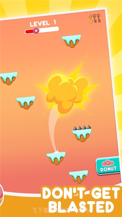甜甜圈跳跃(Donut Jump!)截图3