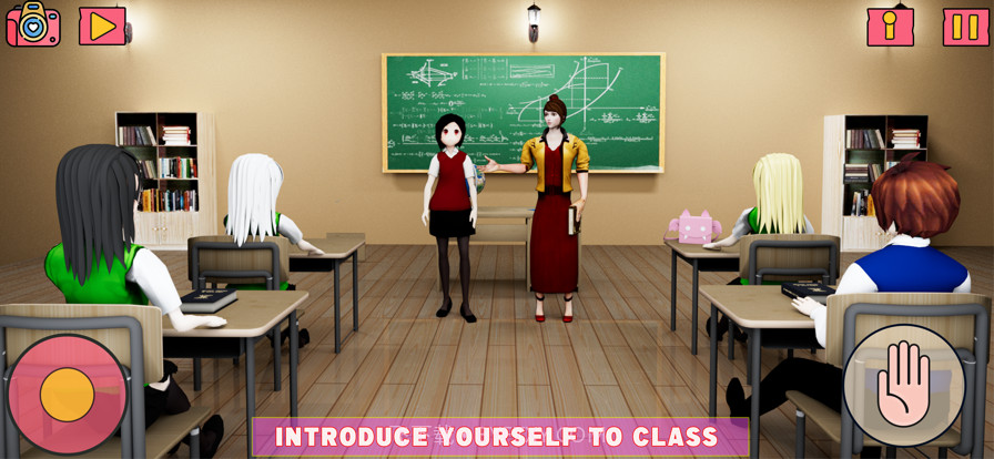 动漫女高中生的生活截图4