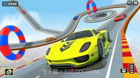 疯狂坡道汽车特技截图3