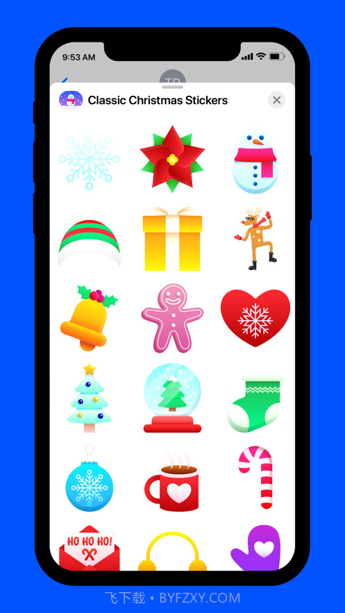 ChristmasCheerStickers截图2 ChristmasCheerStickers截图2