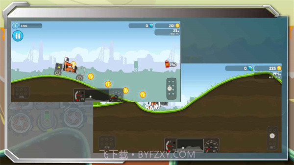 暴爽疯狂赛车内置功能菜单版截图3