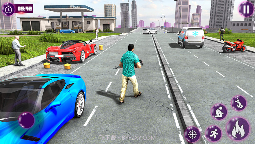 开放世界黑手党犯罪之城截图2